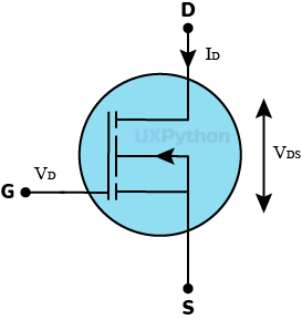 Circuit diagram symbol of the 2021 transistor