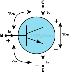 Circuit diagram symbol of the 108T2 transistor