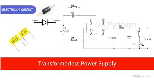 Transformerless Power Supply for Getting Low Voltage DC Output